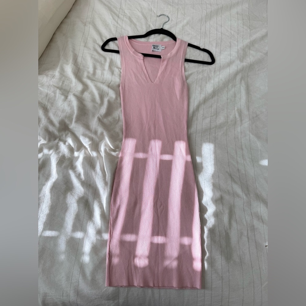Princess Polly pink mini bodycon dress
